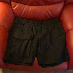 3 for $30 SALE Lane Bryant Black Drawstring Shorts Cuffs Size 22/24